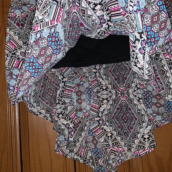 Maurices Multicolor & Multi Print Pull On Stretch Waist Chiffon Midi Skirt - Picture 10 of 15